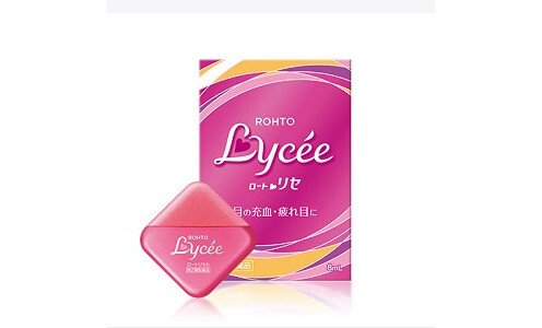 ROHTO Lycee — увлажняющие капли для глаз против красноты