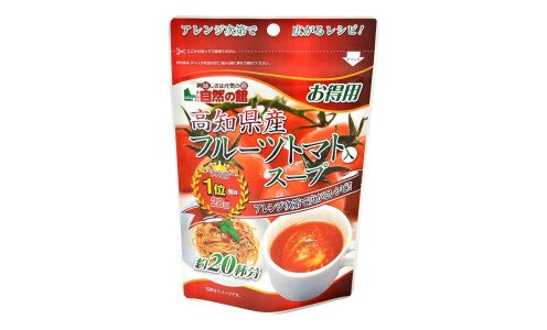 AJIGEN Kochi Region Fruit Tomato Soup — прозрачный суп из сладких томатов