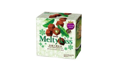 MEIJI Melty Kiss First Flush Green Tea — сезонный шоколад с зеленым чаем