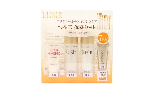 SHISEIDO Elixir Superieur Trial Set — набор миниатюр