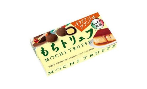 BOURBON Mochi Truffe Italian Cream Caramel— моти со вкусом итальянского карамельного пуддинга