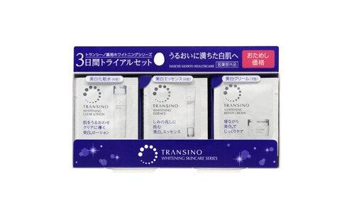 TRANSINO — отбеливание кожи, набор пробников на 3 дня.