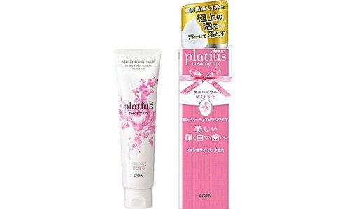 PLATIUS Creamy Up (Rose) — зубная паста с антивозрастным действием