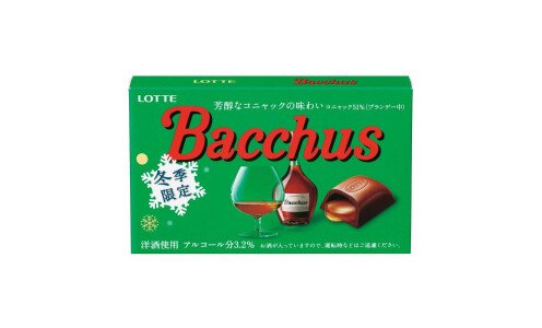 LOTTE Bacchus — сезонные шоколадные конфеты с коньяком