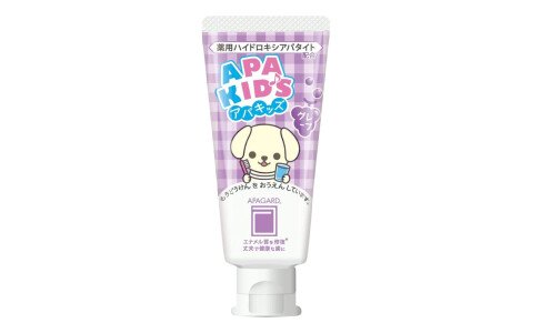 APAGARD Apa Kids — детская зубная паста, со вкусом винограда