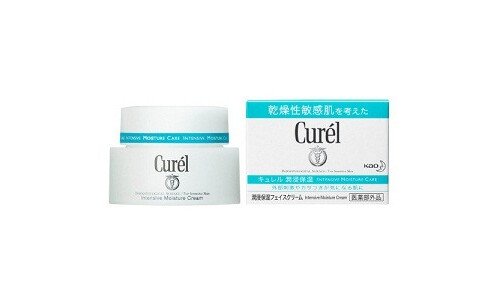 KAO Curel medicated moisture cream — увлажняющий крем.