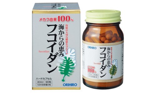 ORIHIRO Fukoidan — фукоидан в капсулах 