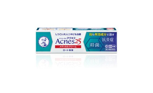 ROHTO Acnes 25 Medical Cream c — лечебный крем против прыщей