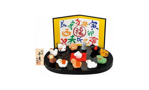 SETO TOGEISHA Zodiac Figurines — мини символы года, полная коллекция