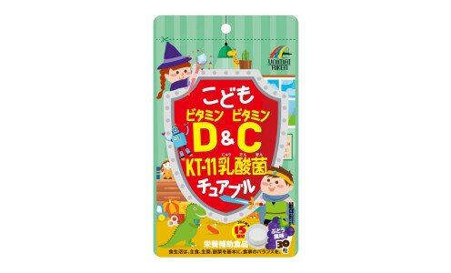 UNIMAT RIKEN Kids Vitamin D&C with KT-11— детский комплекс витаминов и лактобактерий K-11
