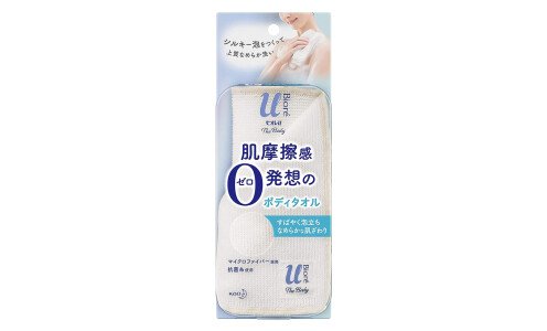 BIORE U The Body Towel — мягкая мочалка для мытья с обильной пеной