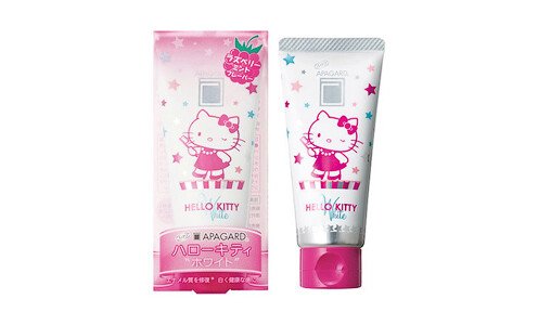 APAGARD Hello Kitty White — отбеливающая зубная паста.