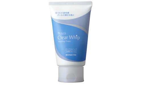 ROSETTE Clear Whip — полирующая пенка с коралловой и жемчужной пудрой