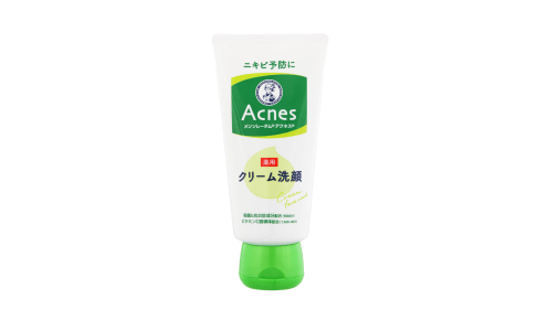 ROHTO Acnes cream face wash, medicated — кремовое средство для умывания