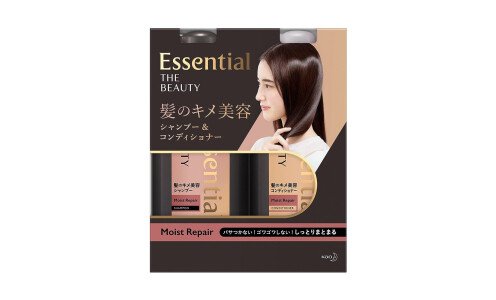 KAO Essential The Beauty Moist Repair Set — набор из шампуня и кондиционера, увлажнение и гладкость