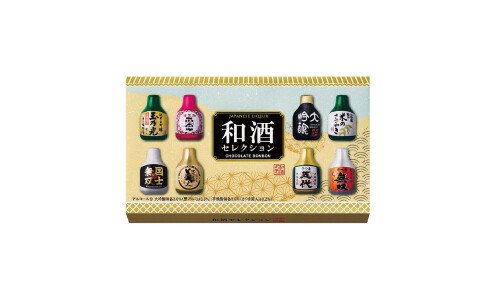 HAMADA Japanese Liqueur — конфеты ассорти с японским алкоголем, 8 штук