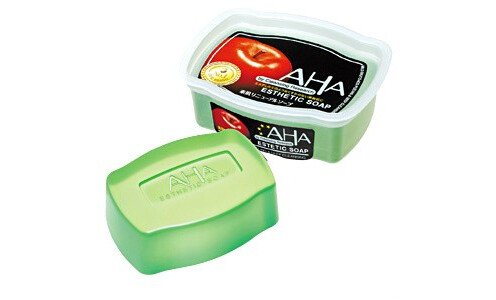 BCL AHA esthetic soap — мыло с эффектом пилинга.
