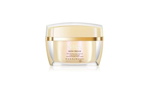 HANAJIRUSHI Premium Natto Skin Cream — питательный крем для лица с экстрактом натто