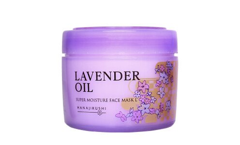 HANAJIRUSHI Lavender Oil Super Moisture Face Mask — супер увлажняющая водная маска для лица с маслом лаванды