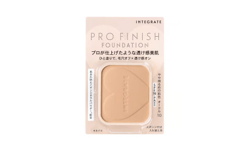 SHISEIDO Integrate Pro Finish Foundation — компактная пудра (сменный блок)