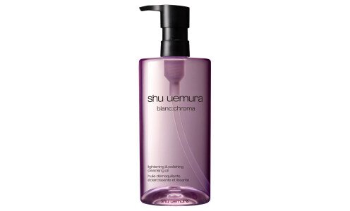 SHU UEMURA blanc:chroma Lightening and Polishing Cleansing Oil — гидрофильное масло, 450 мл.