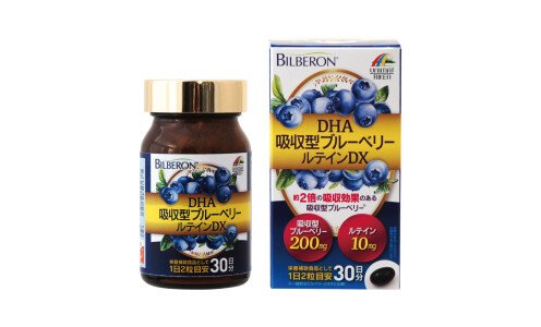 UNIMAT RIKEN DHA Blueberry Lutein DX — комплекс высокоусвояемого экстракта черники, омега-кислот и лютеина