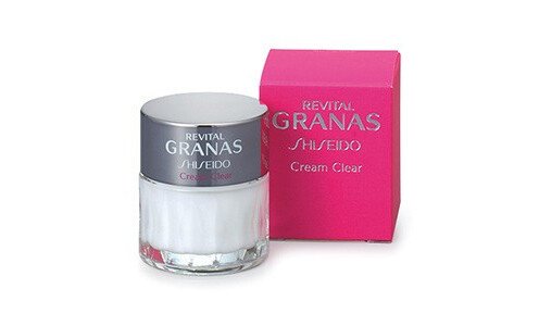 SHISEIDO Revital Granas Cream clear — ночной увлажняющий крем.