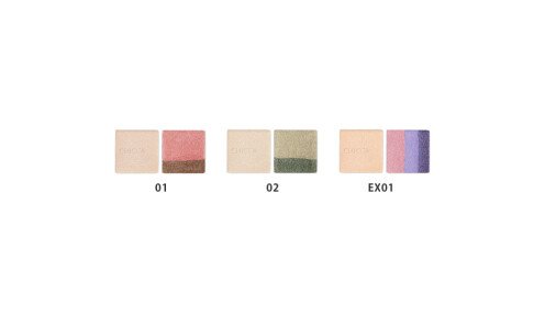 CHICCA Flawless Glow Lid Texture Eye Shadow — тени для век