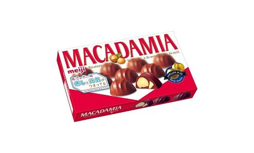 MEIJI Macadamia — шоколад с орехом макадамия