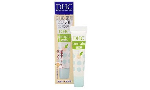 DHC Pimple Spot, medicated — точечное средство для прижигания прыщей.
