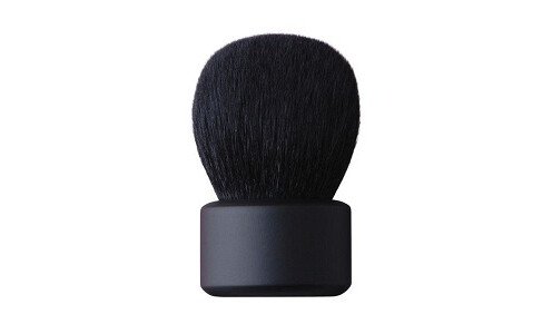 HAKUHODO Kinoko Black — кисть-грибок для пудры
