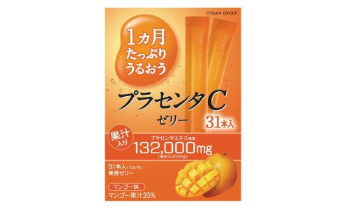 EARTH BIOCHEMICAL Placenta С Jelly — плацентарное желе на 1 месяц