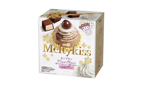 MEIJI Melty Kiss Mont Blanc — сезонный шоколад со вкусом каштанового крема Монблан