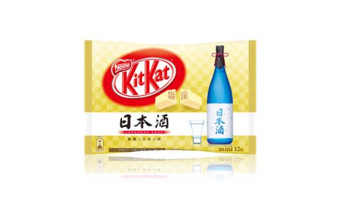 NESTLE Kit Kat Japanese Sake — вафли со вкусом саке
