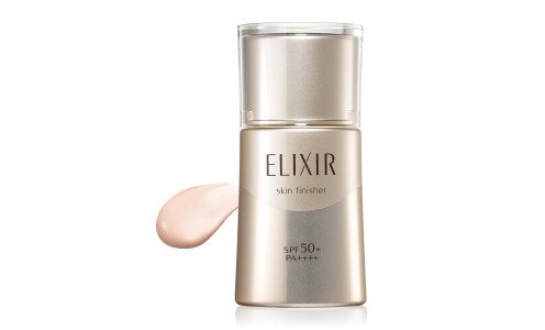 SHISEIDO Elixir Advanced Skin Finisher — мультизащитный увлажняющий санскрин и база под макияж