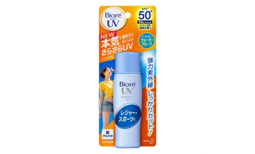 KAO Biore UV Perfect Milk — санскрин для активного отдыха.