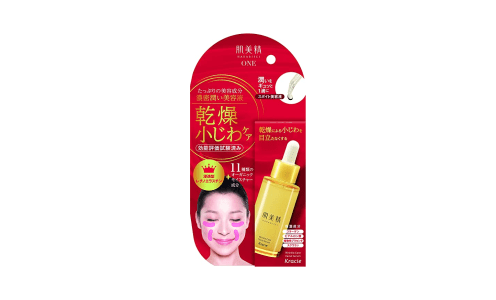 KRACIE Hadabisei Wrinkle Care Essence — серум против морщин