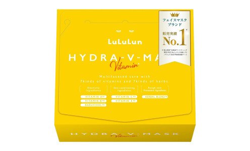 LULULUN Hydra-V-Mask — витаминные увлажняющие маски в коробке, 28 шт.
