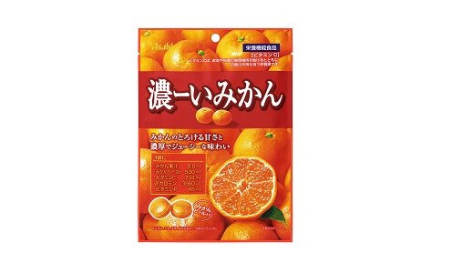 ASAHI Koi Mikan — мандариновые леденцы