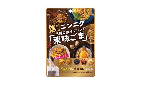 SHINSEI Sesame Spice — фурикаке с кунжутом, жареным чесноком и миндалем