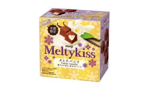 MEIJI Melty Kiss Tahiti Vanilla — сезонный шоколад с ванильной начинкой 