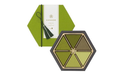 MARY'S Kanade Nihon Cha & Chocolate — шоколад ассорти с 6 сортами зеленого чая