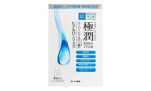 HADA LABO Gokujyun Moist Mask — увлажняющие маски с гиалуроновой кислотой