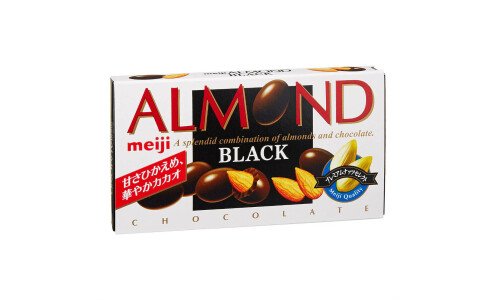 MEIJI Almond Chocolate Cacao  — миндаль в горьком шоколаде