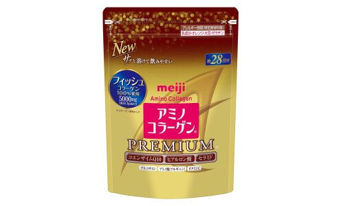 MEIJI Amino Collagen Premium — коллагеновая смесь, сменный блок 196g