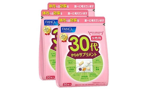 FANCL витаминно-минеральный комплекс для возраста 30+ (женский), набор из 3 упаковок