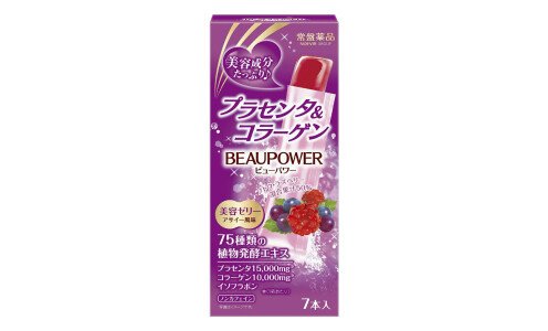 BEAUPOWER Placenta & Collagen — желе с плацентой и коллагеном на неделю