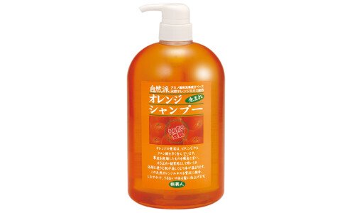 AZUMA Orange Shampoo — глубоко очищающий натуральный шампунь