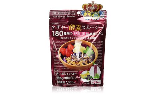 VEGIE Acai Beauty Smoothie — смузи с витаминами, минералами и пищевыми волокнами
