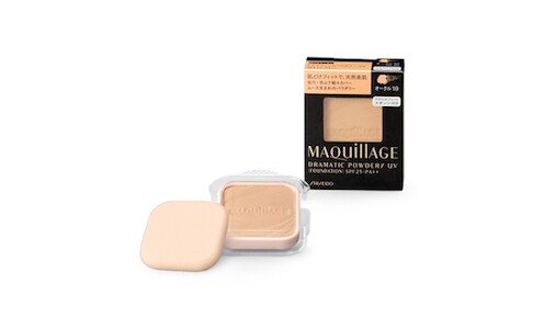 SHISEIDO Maquillage Dramatic Powdery EX — компактная пудра, сменный блок